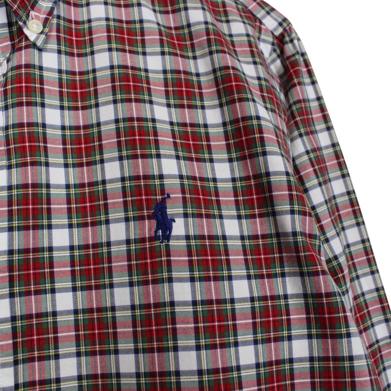 Polo Ralph Lauren Multicoloured Checked Long Sleeve Cotton Shirt