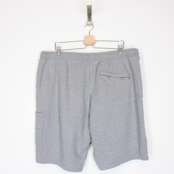 Stone Island AW 2023 Grey Cotton Jogger Shorts
