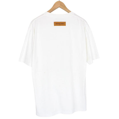Louis Vuitton LV White Birds Print Short Sleeve Cotton T-Shirt