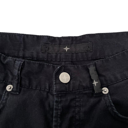 Vintage Stone Island Denims SS 2002 Navy Blue Fit Cotton Trousers