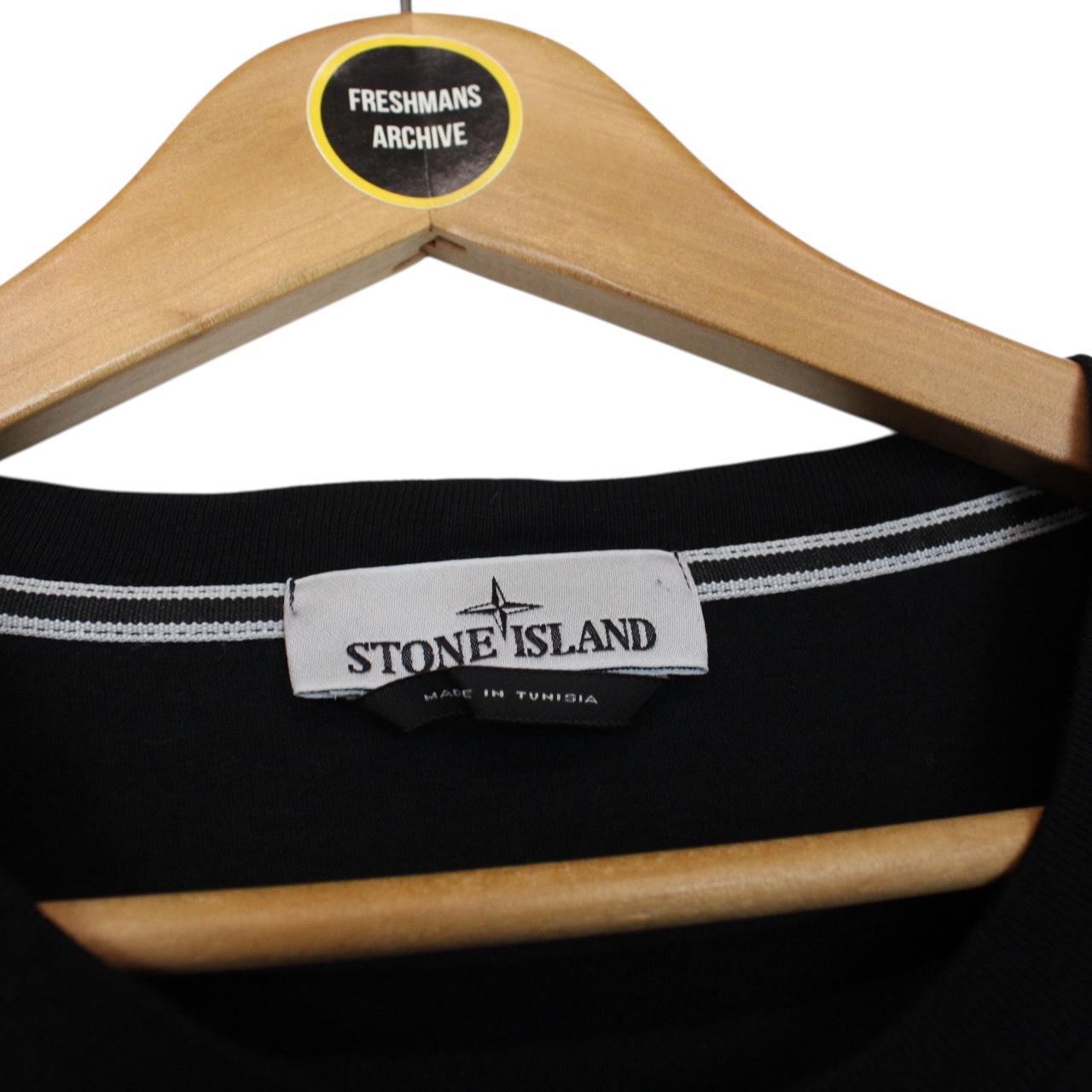 Stone Island AW 2018 Black Short Sleeve Compass T-Shirt