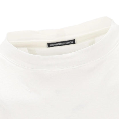 CP Company White 70/2 Logo Print Cotton Short Sleeve T-Shirt