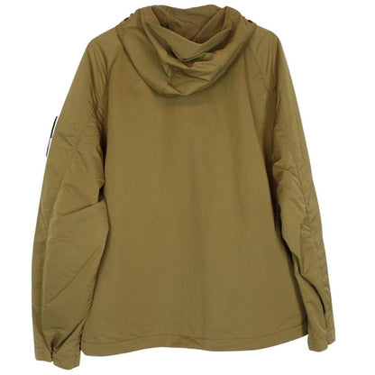 Stone Island SS 2023 Tan Brown Hyper Dense Nylon Raso Full Zip Jacket