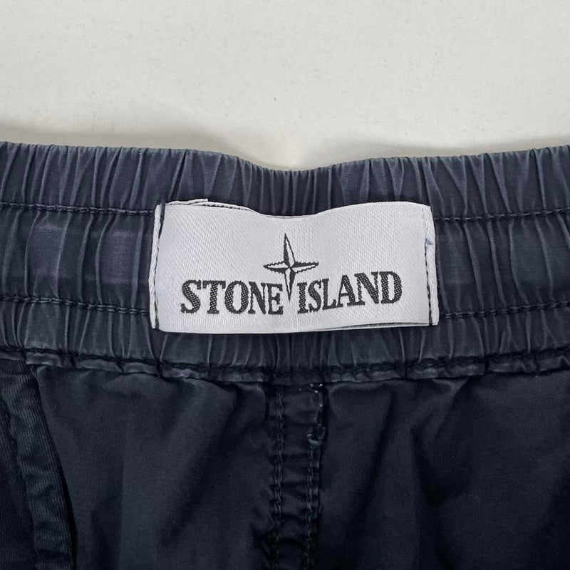 Stone Island SS 2020 Navy Blue RE-T Fit Cargo Trousers