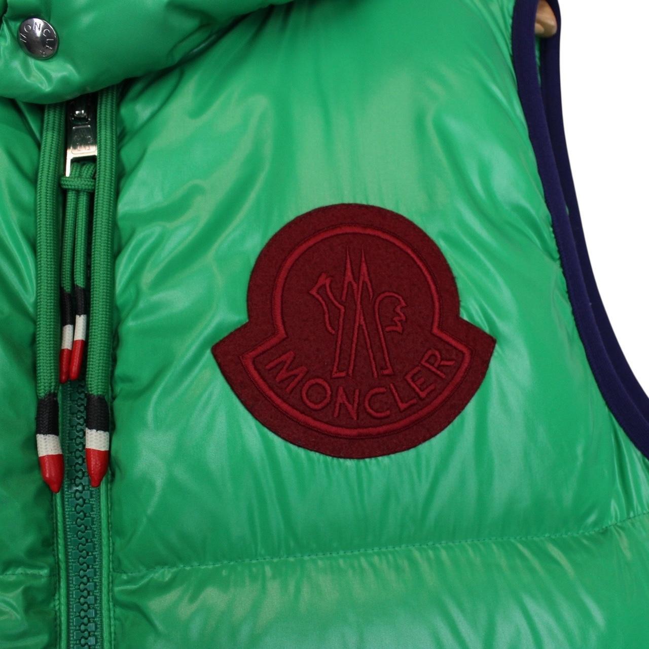 Moncler Green Genius 1952 Lorent Hooded Down Gilet / Bodywarmer