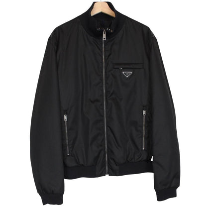 Prada x Adidas Re-Nylon Black and White Full Zip Track Jacket