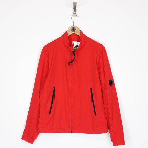 CP Company Pro-Tek Red and Black Full Zip Lens Jacket