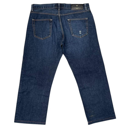Vintage Stone Island Denims Navy Blue Straight Leg Fit Denim Jeans
