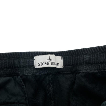 Stone Island AW 2021 Black RE-T Fit Cargo Trousers