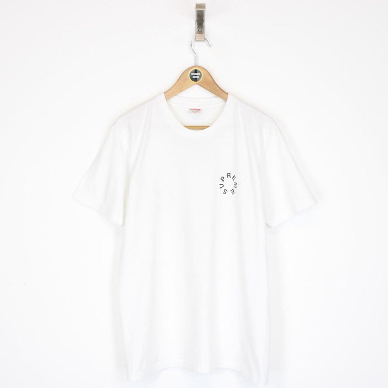 Supreme 2020 Marble White and Multicoloured Short Sleeve T-Shirt