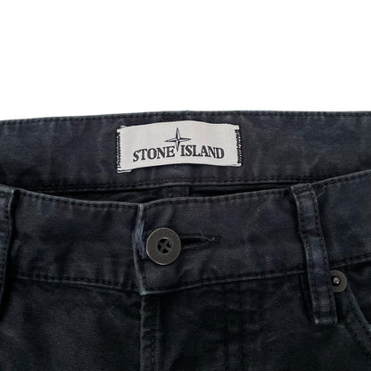 Stone Island AW 2014 Black RE-T Fit Trousers