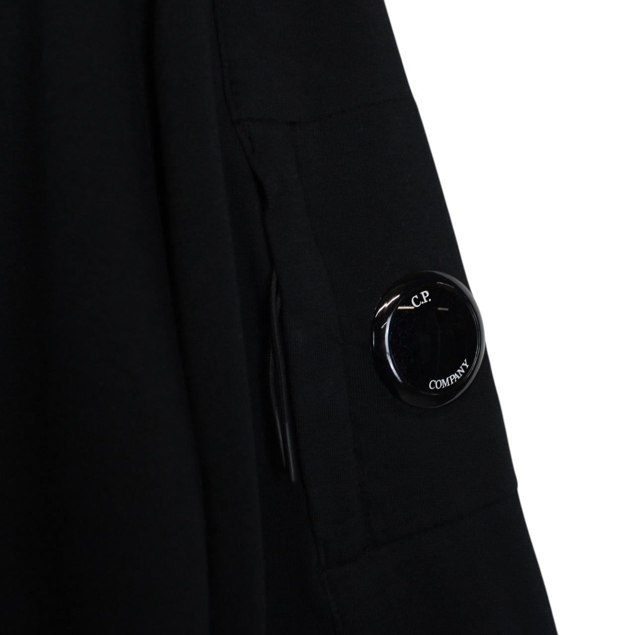 CP Company Black Goggle Lens Cotton Sweatshirt Jumper