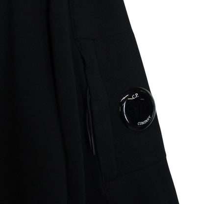 CP Company Black Goggle Lens Cotton Sweatshirt Jumper