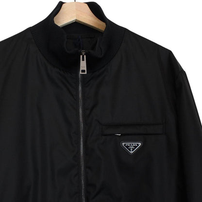 Prada x Adidas Re-Nylon Black and White Full Zip Track Jacket