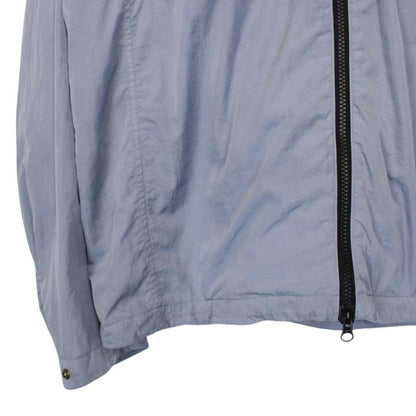 CP Company Chrome-R Blue Full Zip Nylon Goggle Jacket