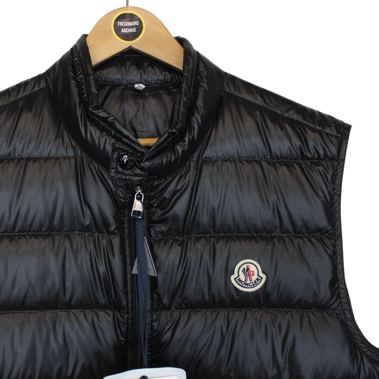 Moncler Black Down Gui Gilet / Bodywarmer Jacket