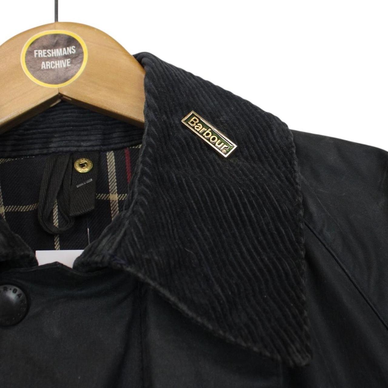Vintage Barbour Beaufort Black Full Zip Wax Jacket