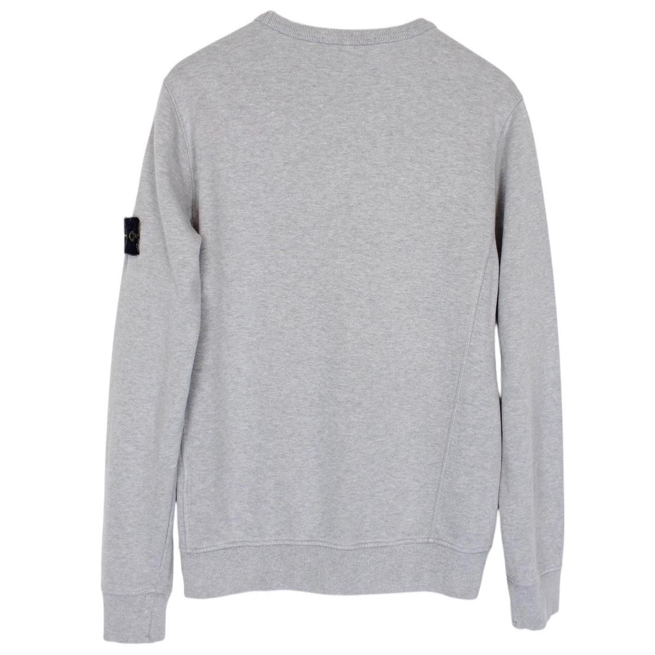 Stone Island AW 2018 Grey Cotton Sweatshirt Jumper