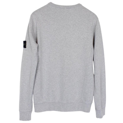 Stone Island AW 2018 Grey Cotton Sweatshirt Jumper