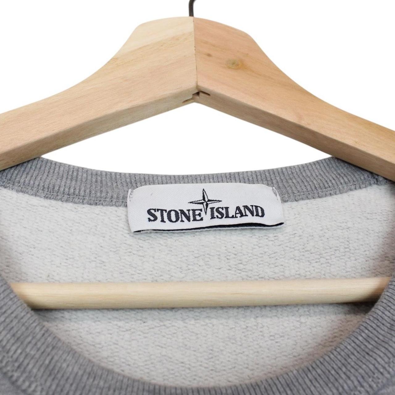 Stone Island AW 2019 Grey Cotton Sweatshirt Jumper