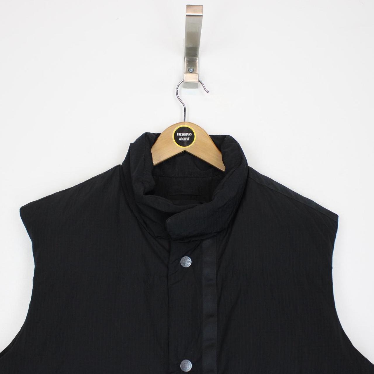 ST95 Black Recycled Nylon Puffer Gilet Vest