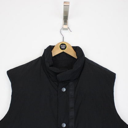 ST95 Black Recycled Nylon Puffer Gilet Vest
