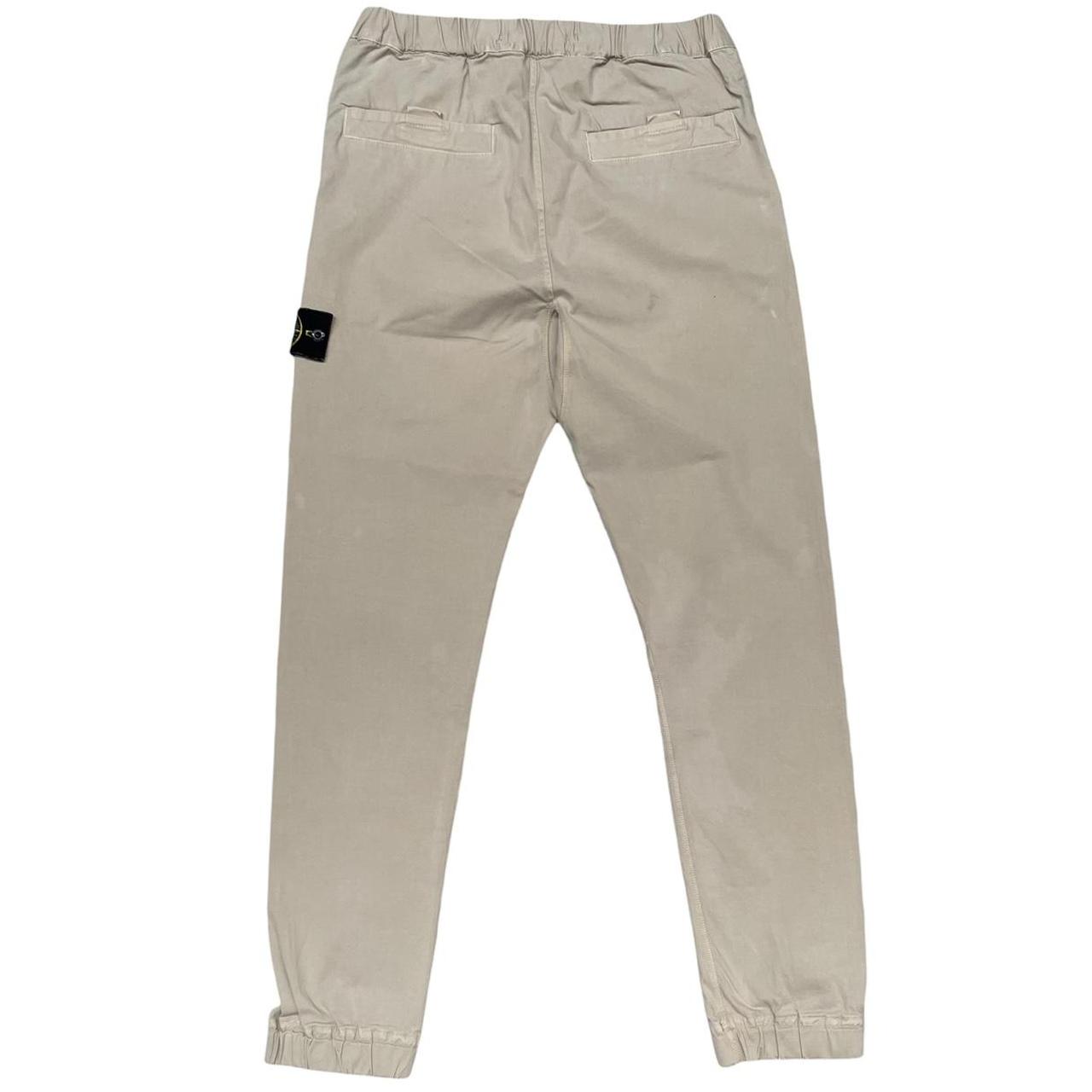 Stone Island AW 2018 Beige RE-T Fit Cargo Trousers