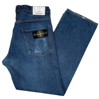 Stone Island Blue LO Fit Denim Jeans