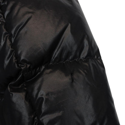Moncler Maya Black Full Zip Hooded Down Puffer Jacket