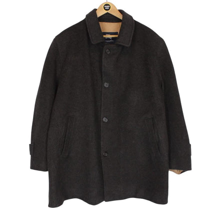 Vintage Burberry London Khaki Brown Wool Blend Jacket