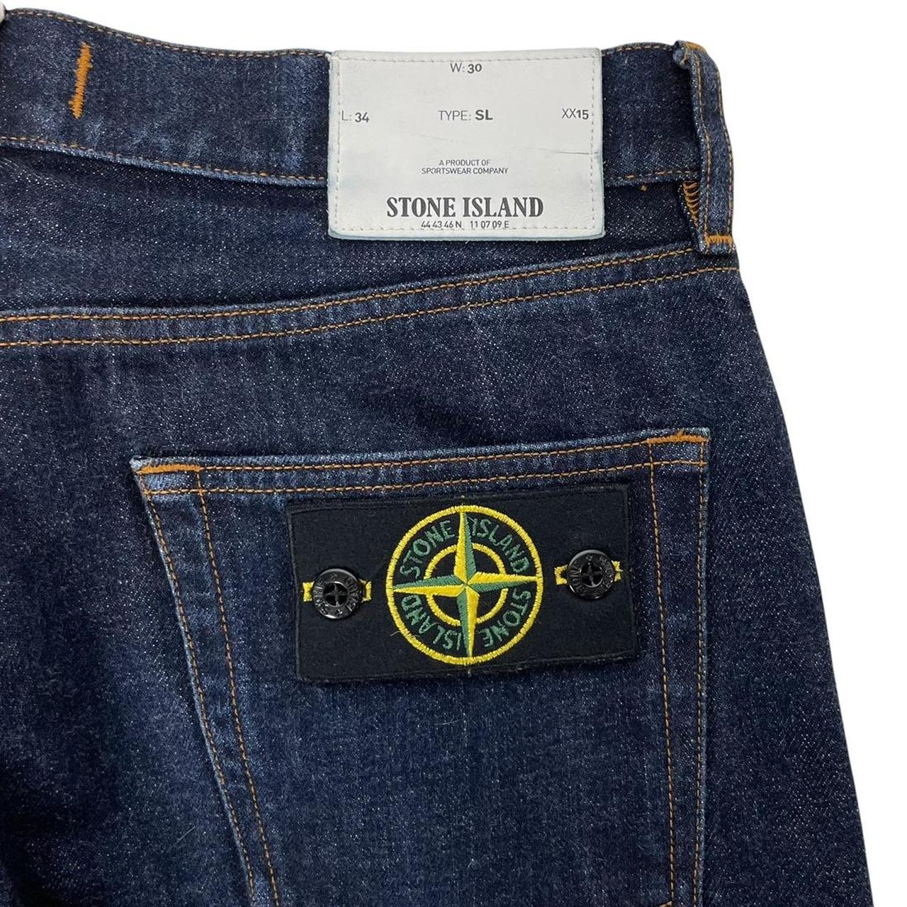 Stone Island SS 2013 Navy Blue Slim Fit Denim Jeans