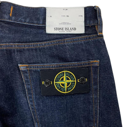 Stone Island SS 2013 Navy Blue Slim Fit Denim Jeans