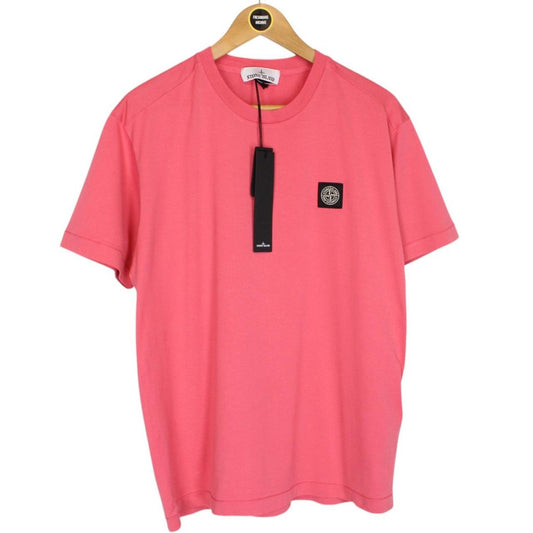 Stone Island Pink Short Sleeve Compass T-Shirt