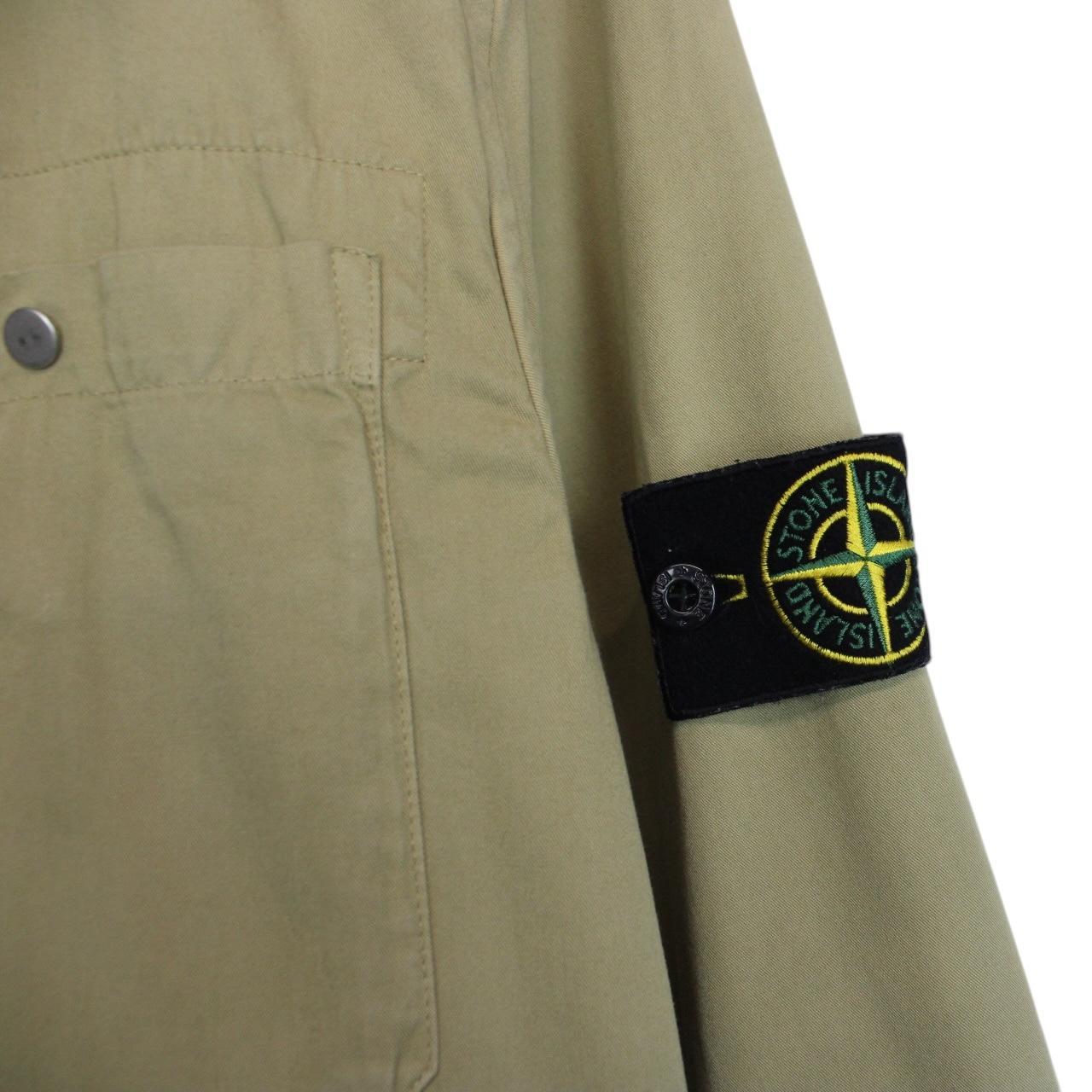 Vintage Stone Island AW 2003 Beige and Brown Reversible Chore Jacket