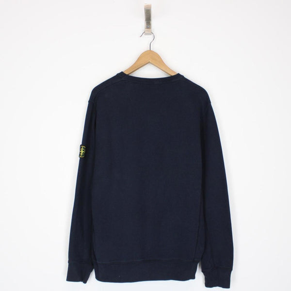 Stone Island AW 2016 Navy Blue Cotton Sweatshirt Jumper