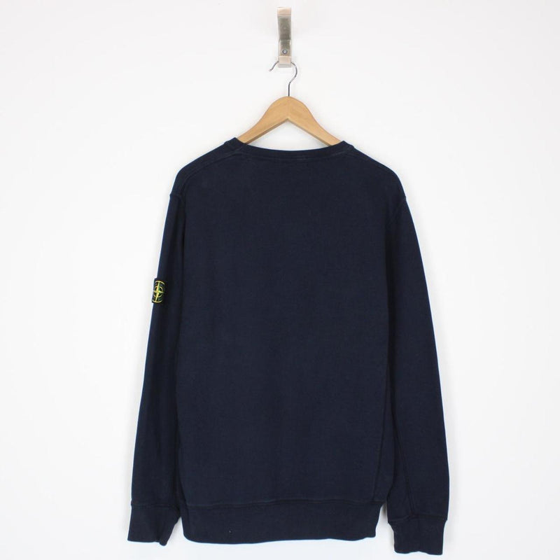 Stone Island AW 2016 Navy Blue Cotton Sweatshirt Jumper