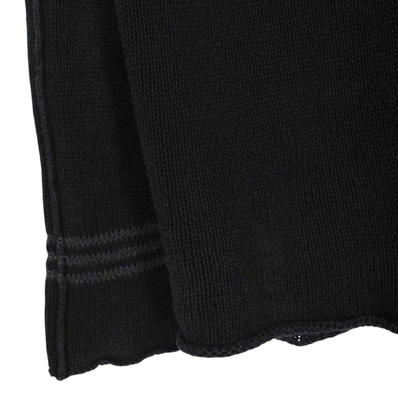 Vintage Stone Island Navy Blue Cotton Knit Jumper