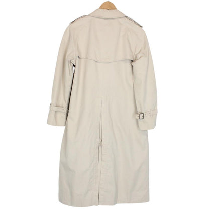 Vintage 90s Burberry Beige Double Breasted Trench Coat