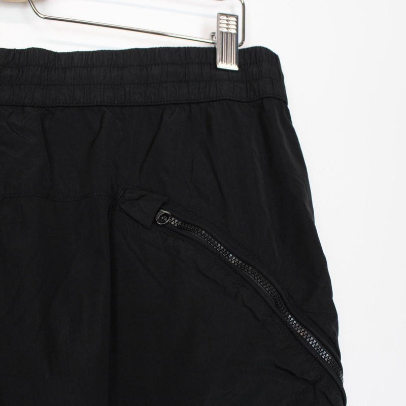 CP Company Black Nylon Lens Cargo Shorts