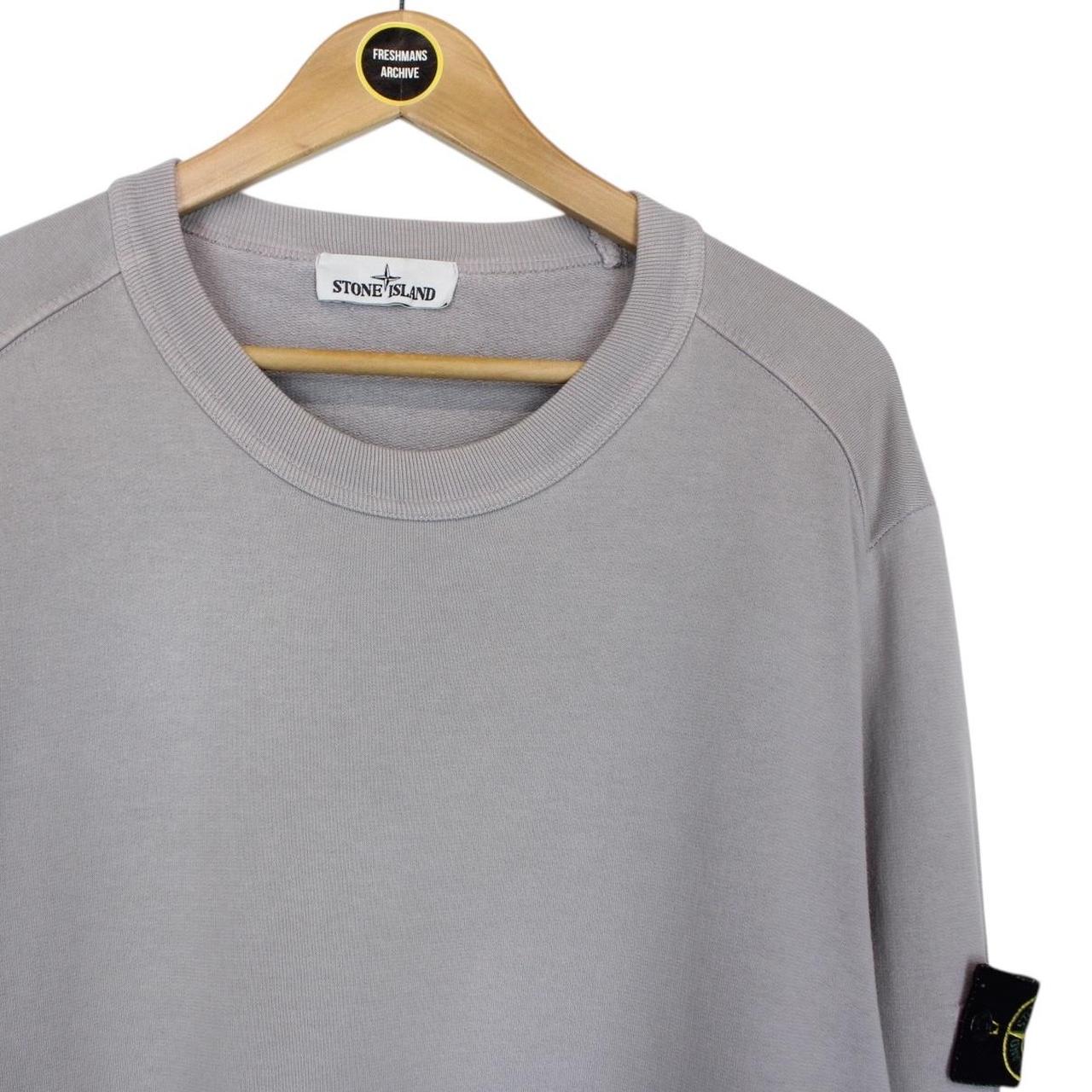 Stone Island SS 2016 Grey Cotton Sweatshirt Jumper