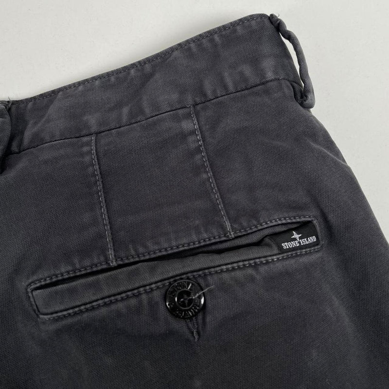 Stone Island AW 2014 Black Slim Fit Trousers