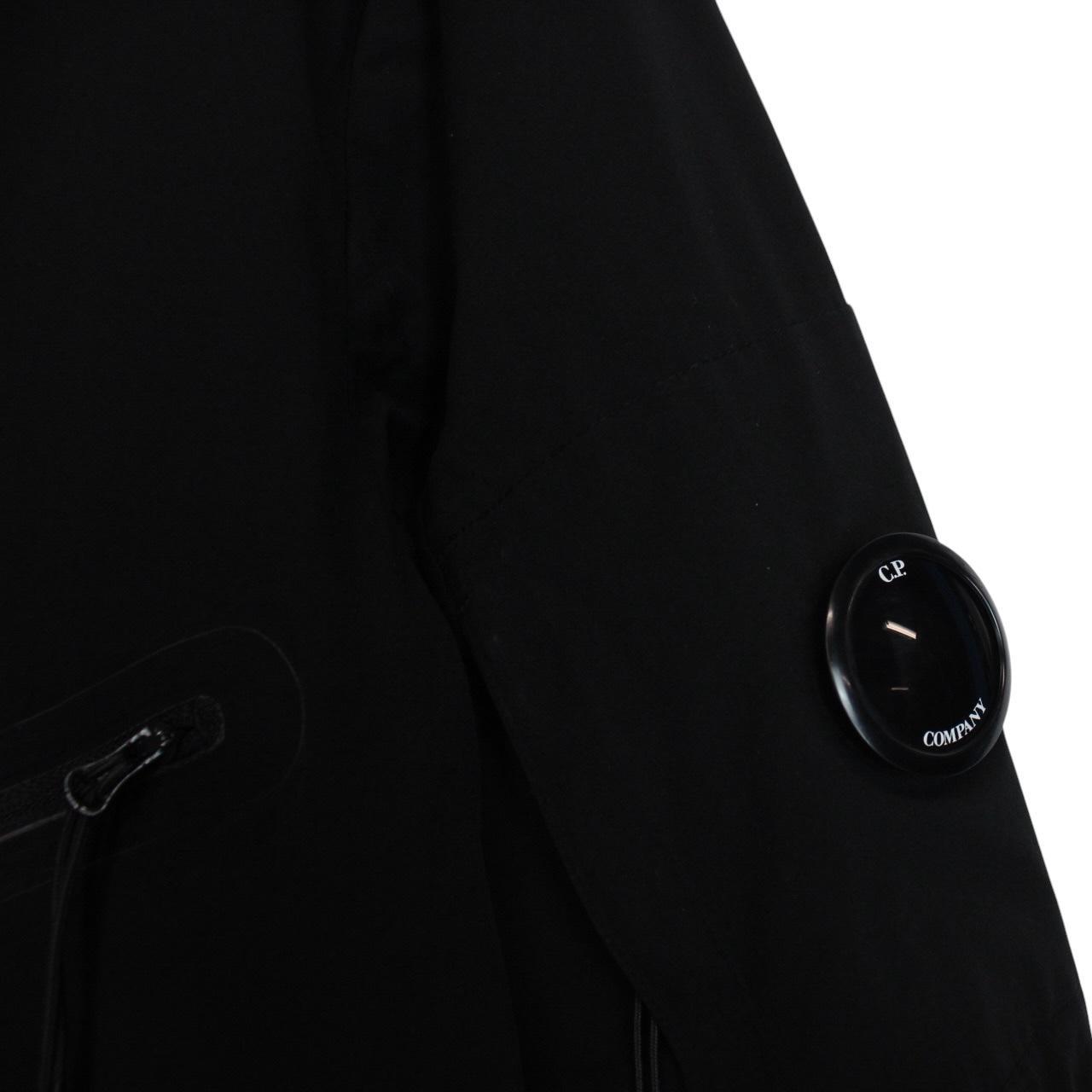 CP Company Pro-Tek Black Full Zip Waterproof Lens Jacket