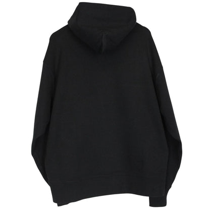 Kenzo black hoodie featuring digital tiger design and cotton material.