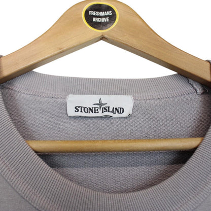 Stone Island SS 2016 Grey Cotton Sweatshirt Jumper