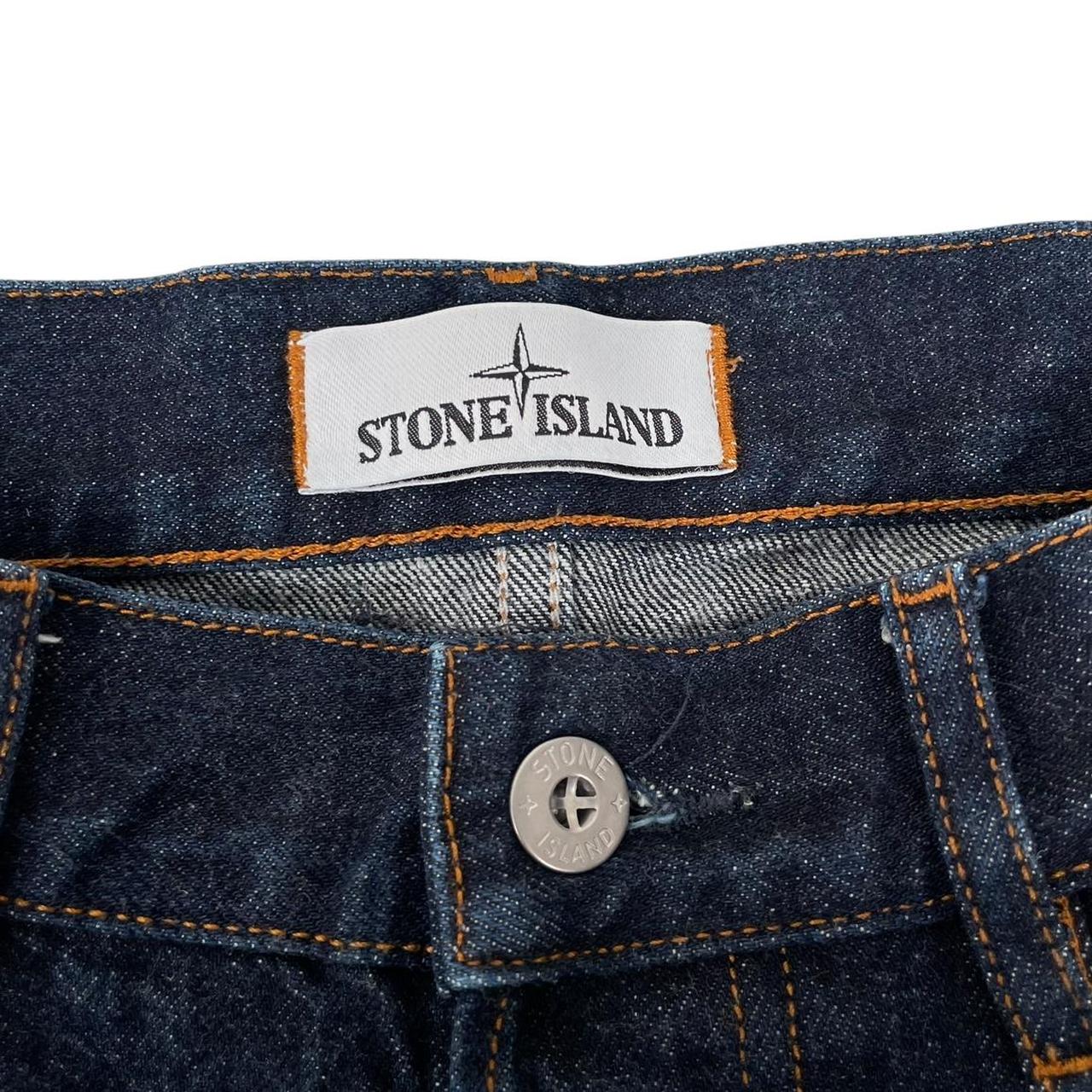 Stone Island AW 2018 Navy Blue RE-T Fit Denim Jeans