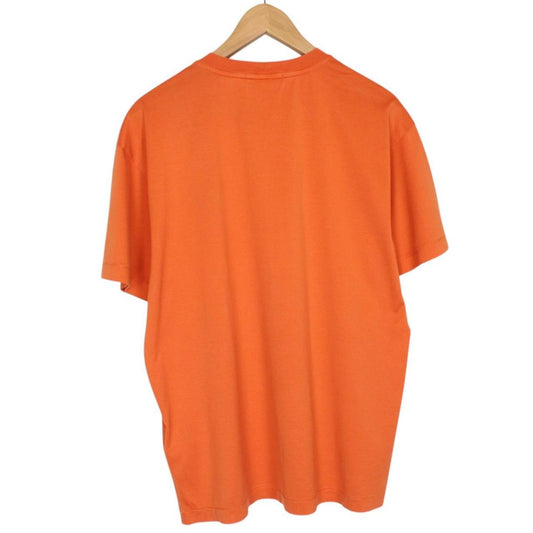 Stone Island AW 2019 Orange Short Sleeve Compass T-Shirt