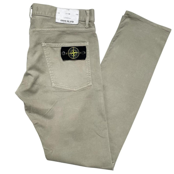 Stone Island AW 2010 Beige Skinny Fit Trousers