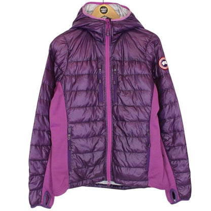 Canada Goose Purple Hybridge Lite Full Zip Hooded Down Jacket