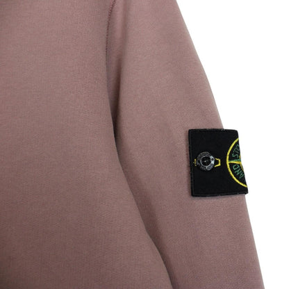 Stone Island AW 2018 Mauve Cotton Sweatshirt Jumper