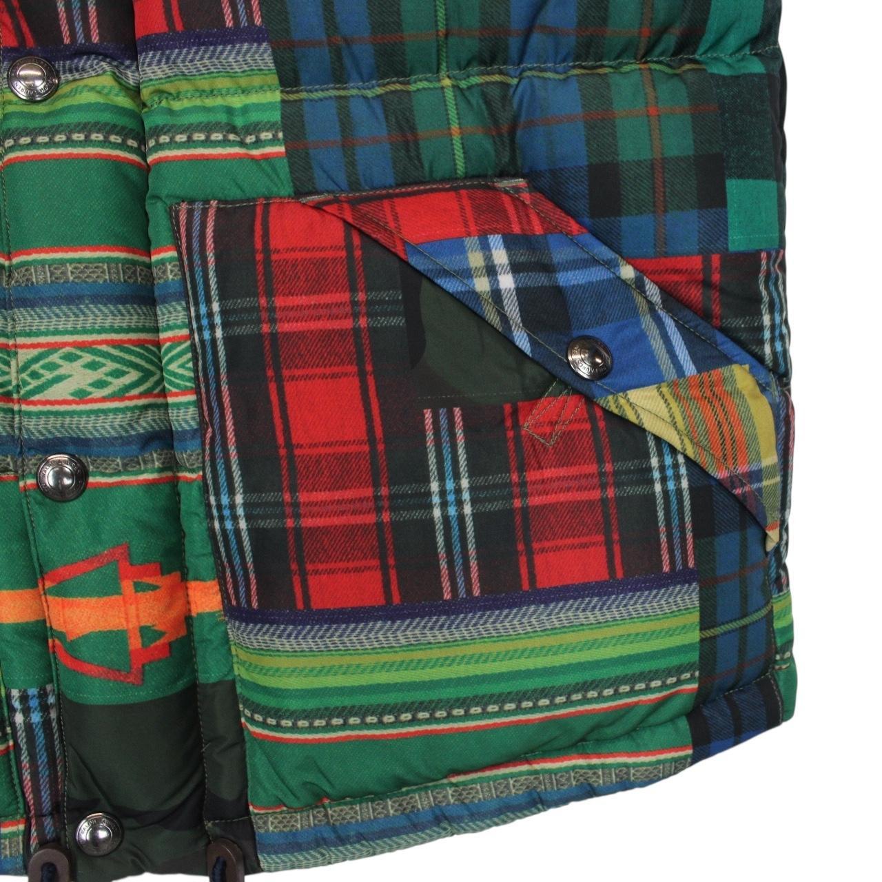 Polo Ralph Lauren Multicoloured Patchwork Down Gilet / Bodywarmer